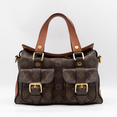 Manhattan NM Monogram Caramel