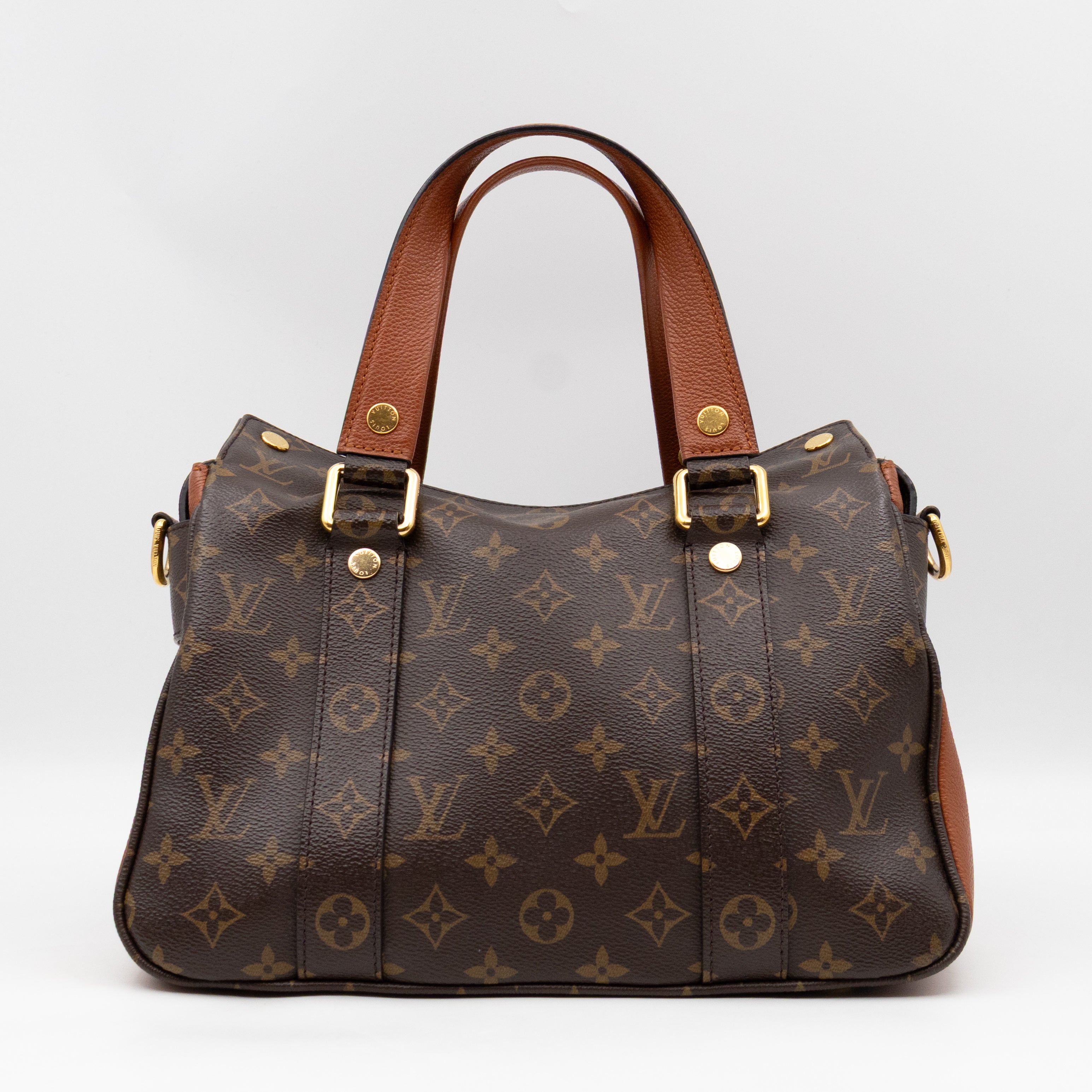 Manhattan NM Monogram Caramel