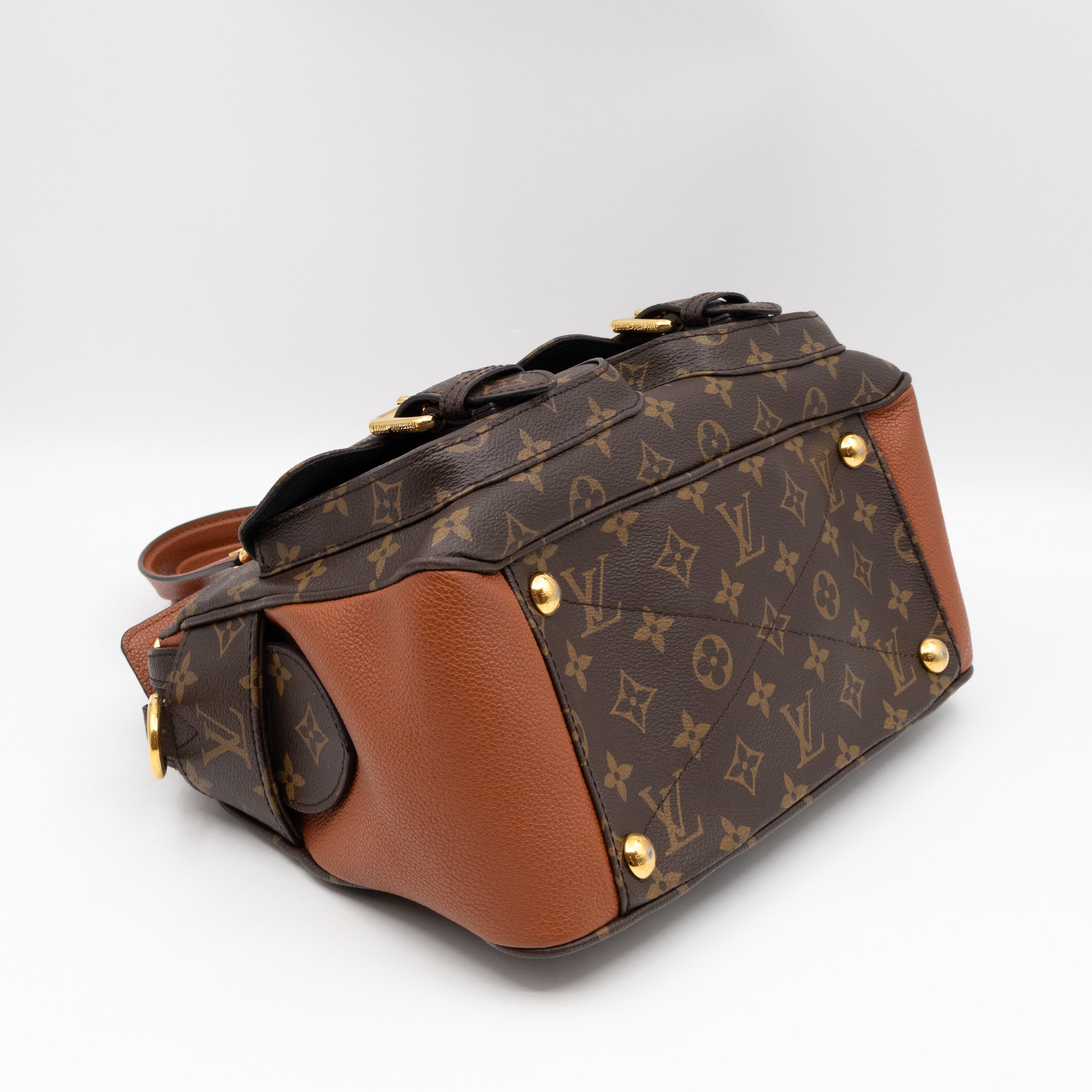 Manhattan NM Monogram Caramel