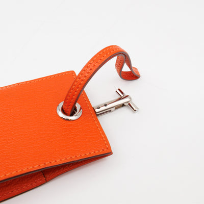 Planet Phone Case Orange Leather