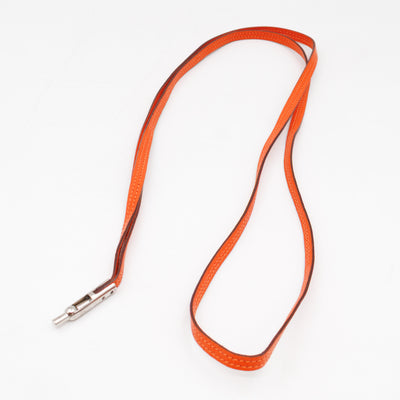 Planet Phone Case Orange Leather