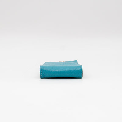 Planet Phone Case Blue Leather