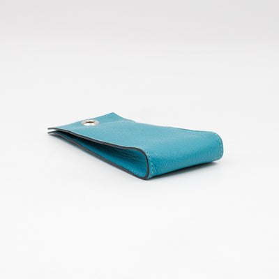 Planet Phone Case Blue Leather