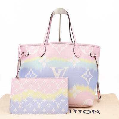 Neverfull MM with Pochette Escale Pastel