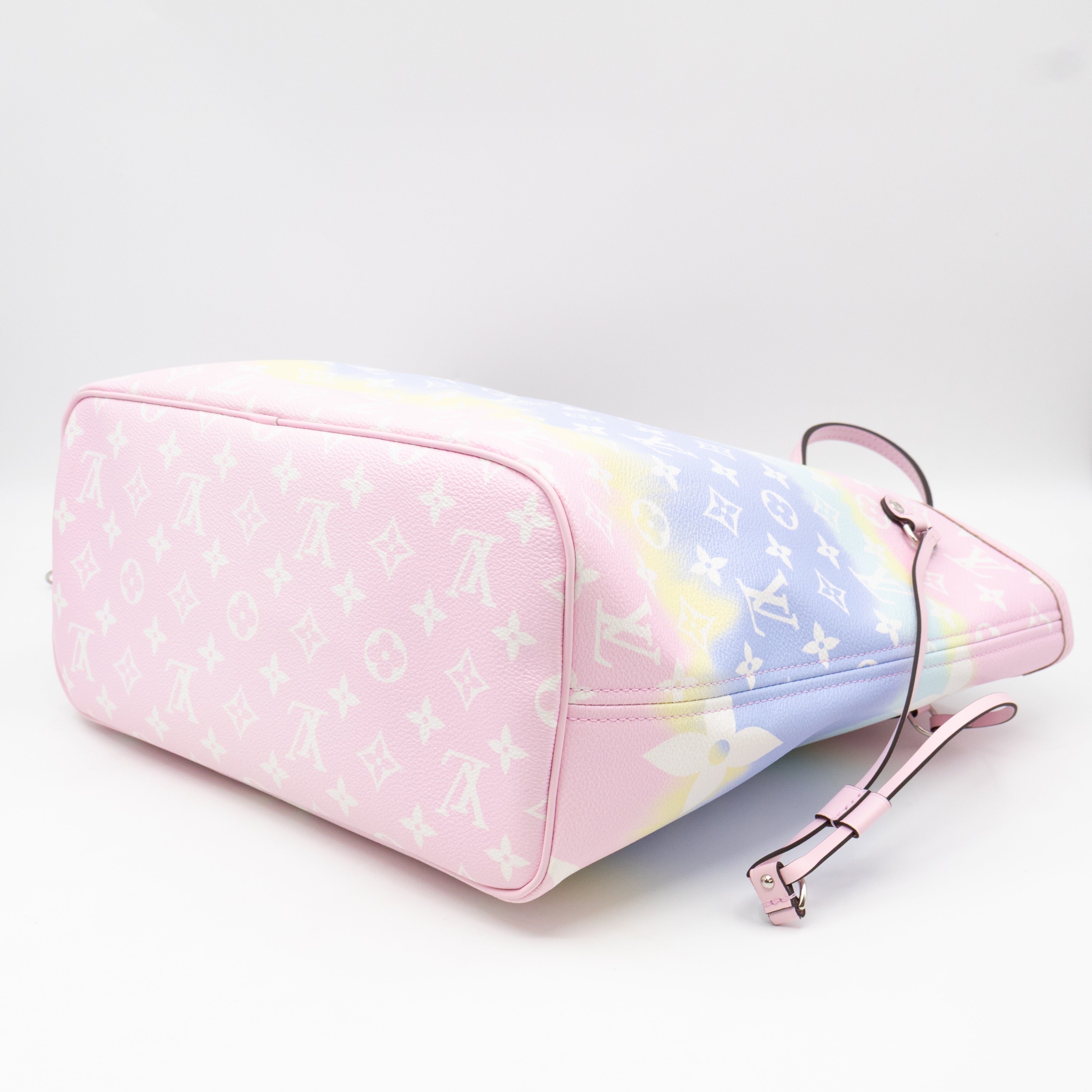 Neverfull MM with Pochette Escale Pastel