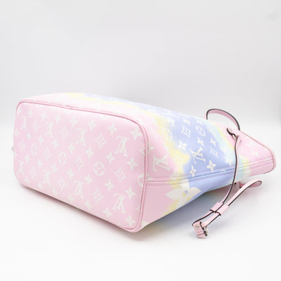Neverfull MM with Pochette Escale Pastel