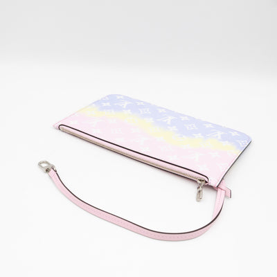 Neverfull MM with Pochette Escale Pastel