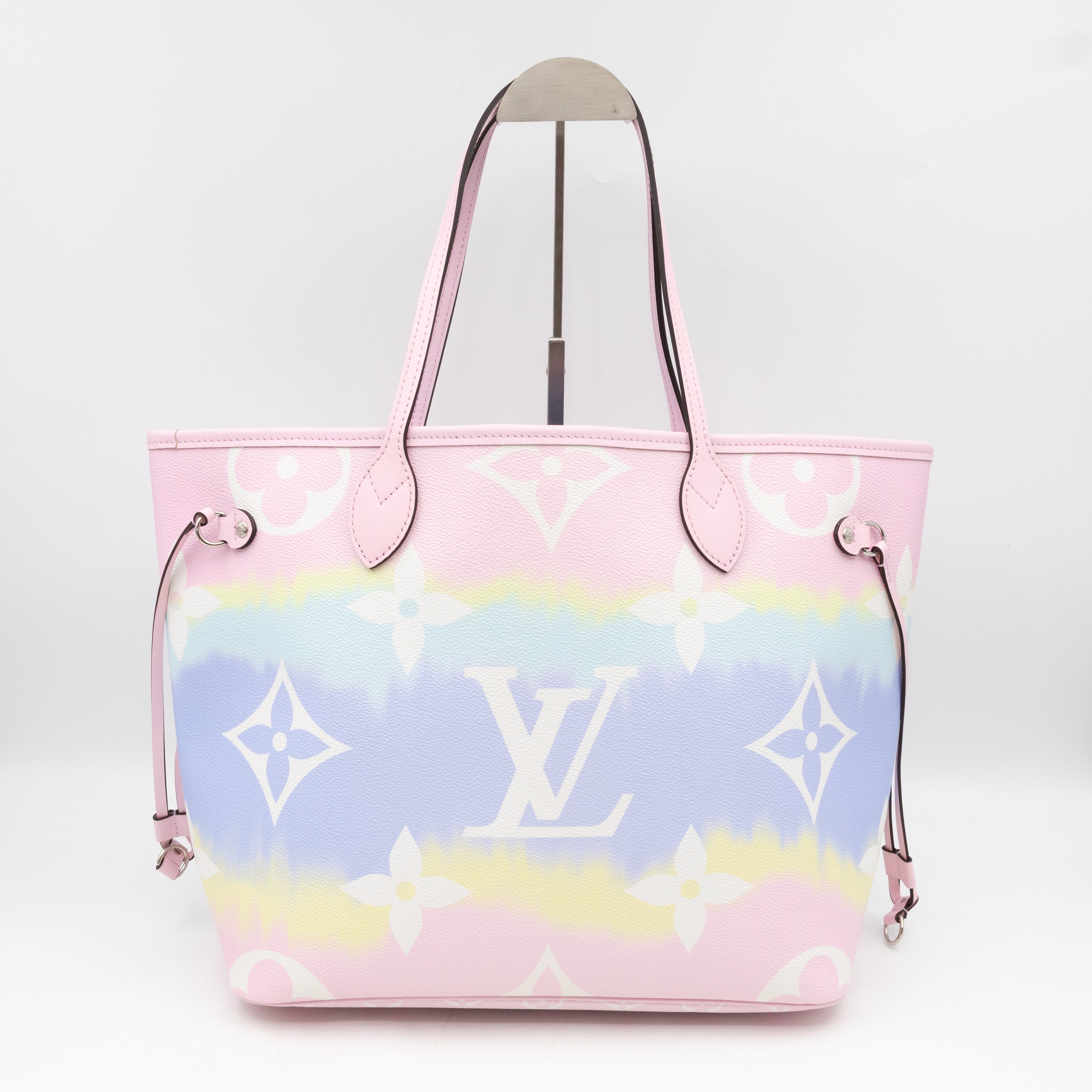 Neverfull MM with Pochette Escale Pastel