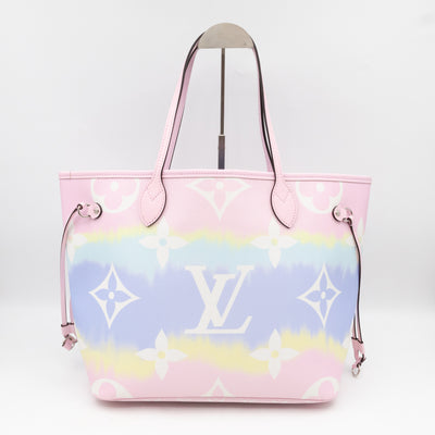 Neverfull MM with Pochette Escale Pastel