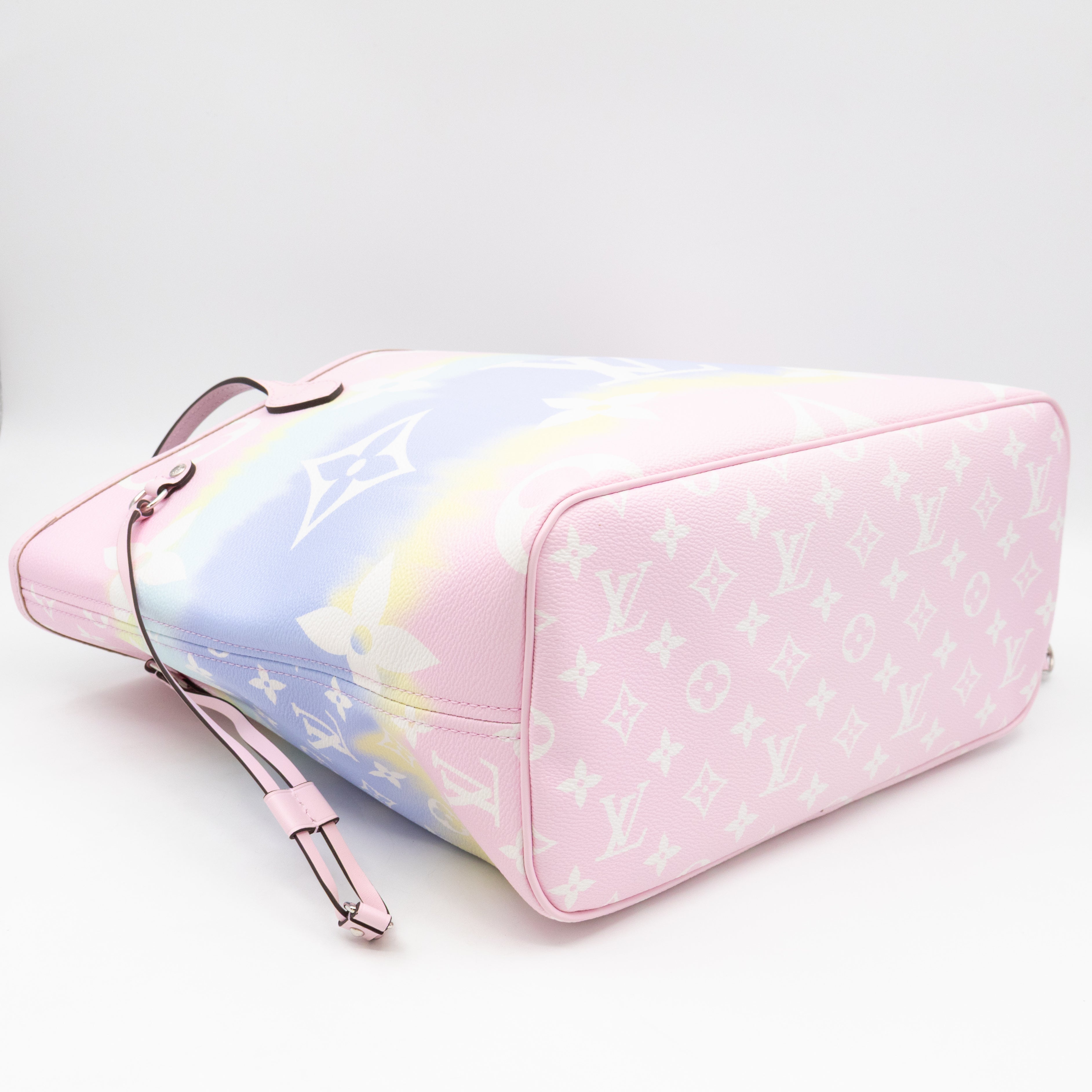 Neverfull MM with Pochette Escale Pastel
