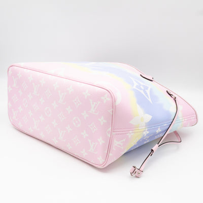 Neverfull MM with Pochette Escale Pastel