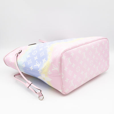 Neverfull MM with Pochette Escale Pastel