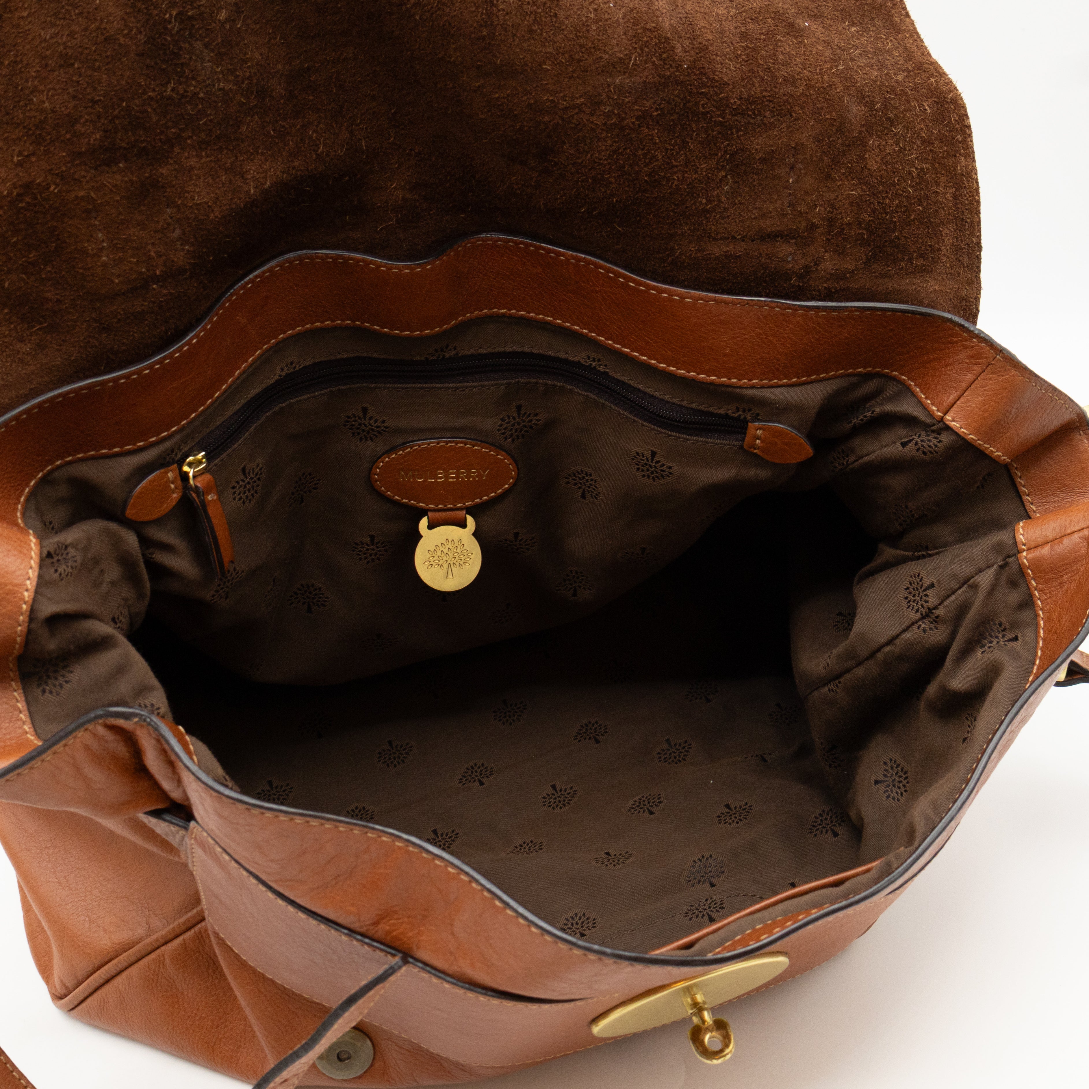 Alexa Oversized Oak Leather