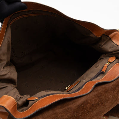 Alexa Oversized Oak Leather