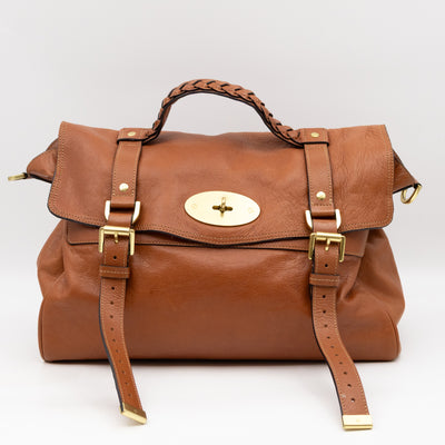 Alexa Oversized Oak Leather
