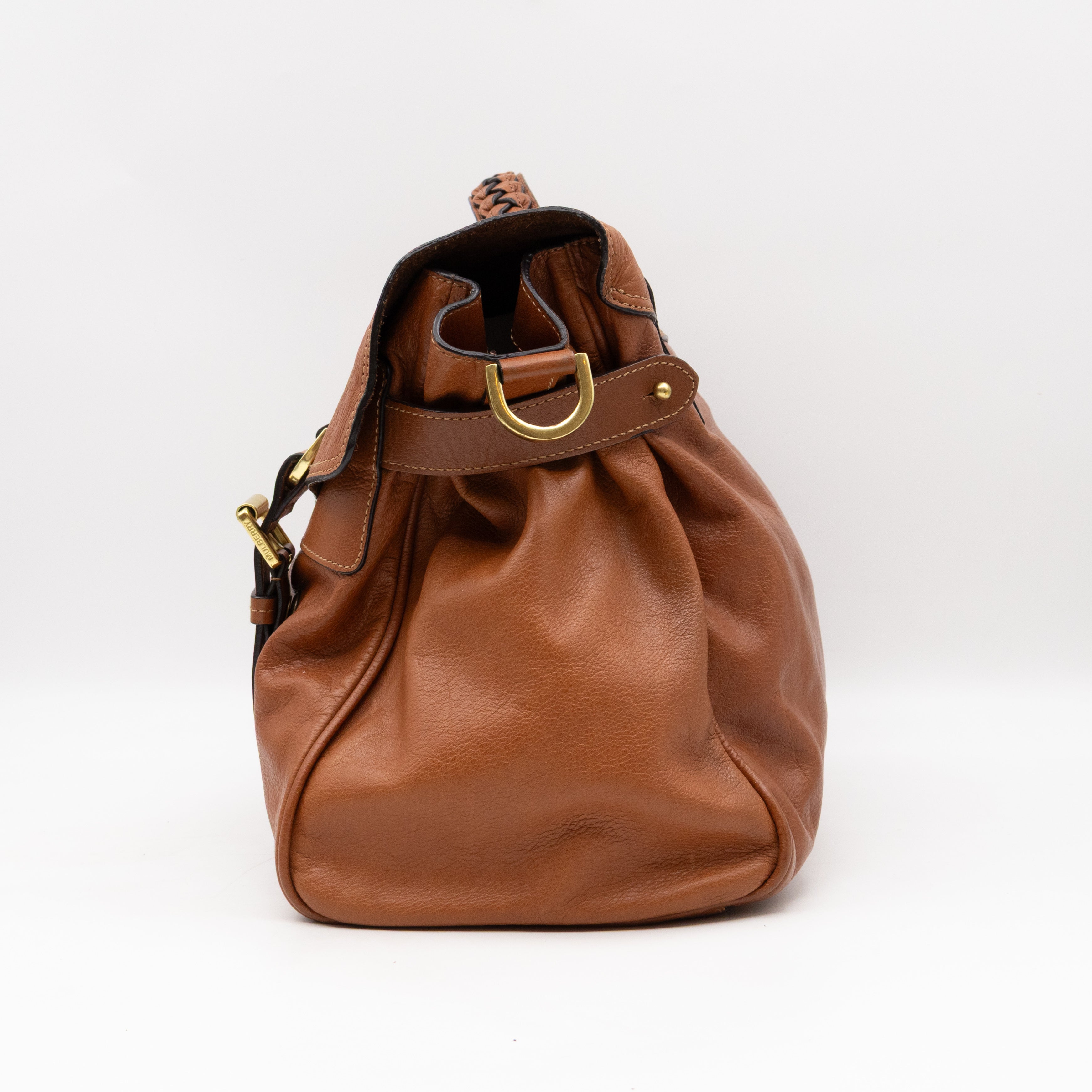 Alexa Oversized Oak Leather