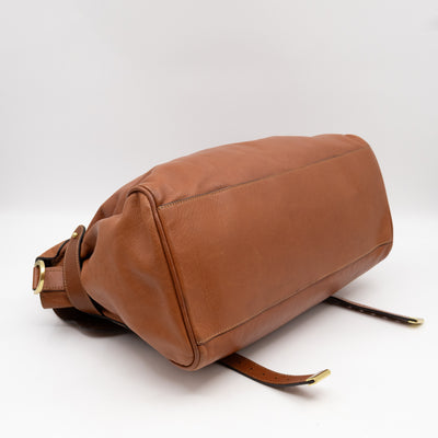 Alexa Oversized Oak Leather