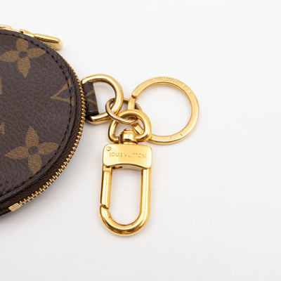 Lanyard Khaki With Coin Purse Monogram