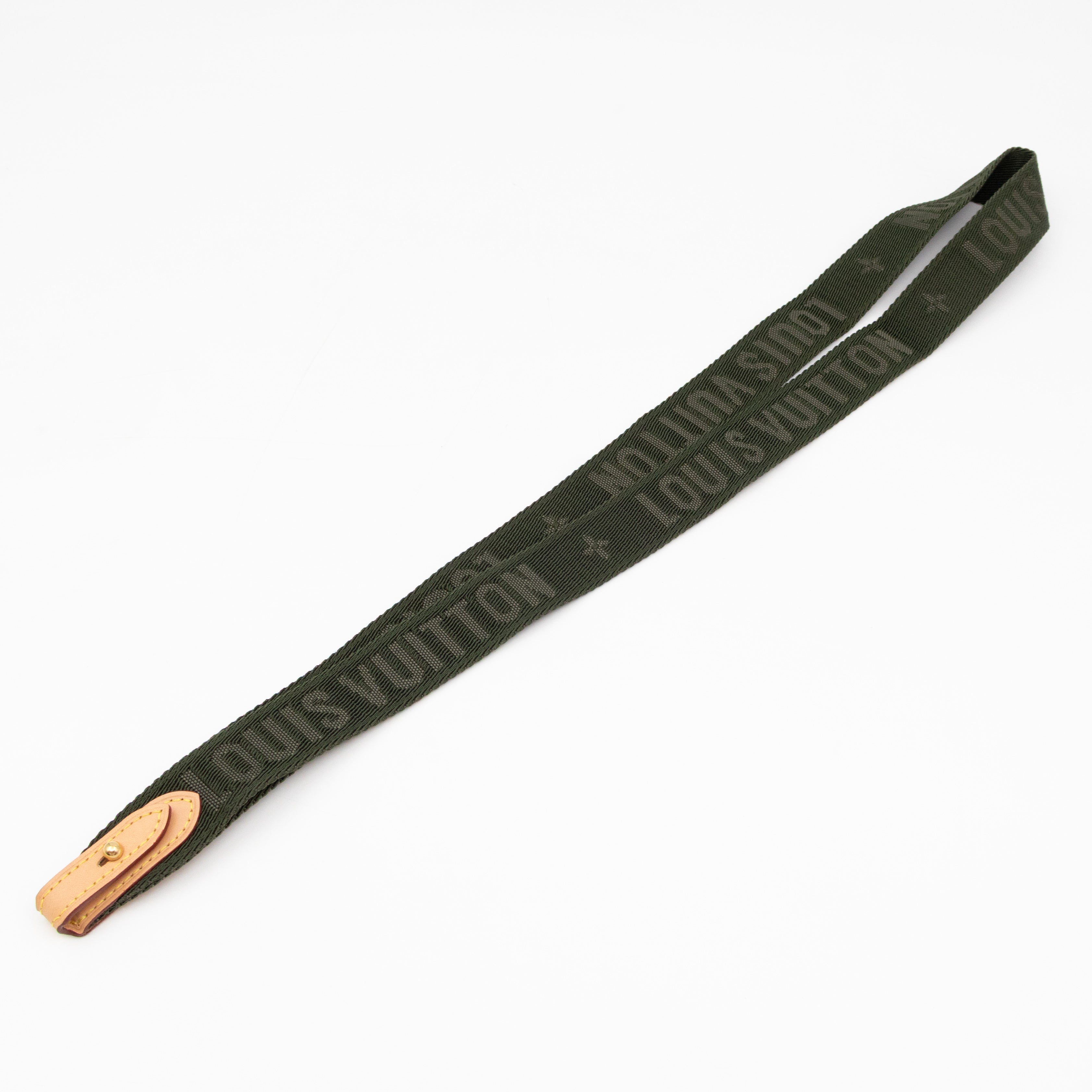 Lanyard Khaki With Coin Purse Monogram