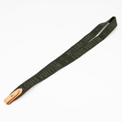 Lanyard Khaki With Coin Purse Monogram