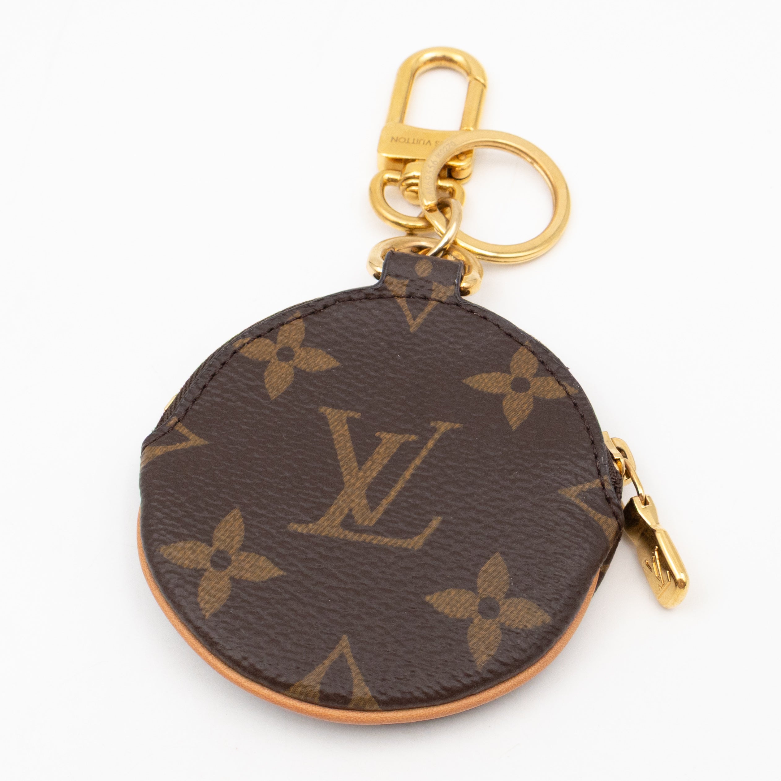 Lanyard Khaki With Coin Purse Monogram