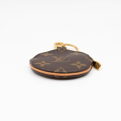 Lanyard Khaki With Coin Purse Monogram
