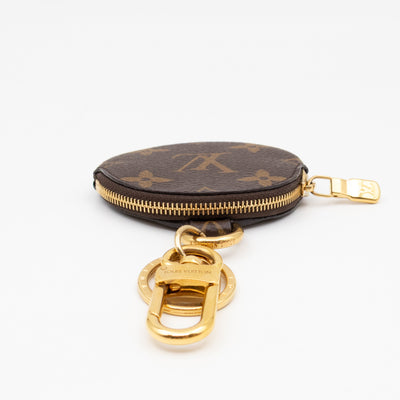Lanyard Khaki With Coin Purse Monogram