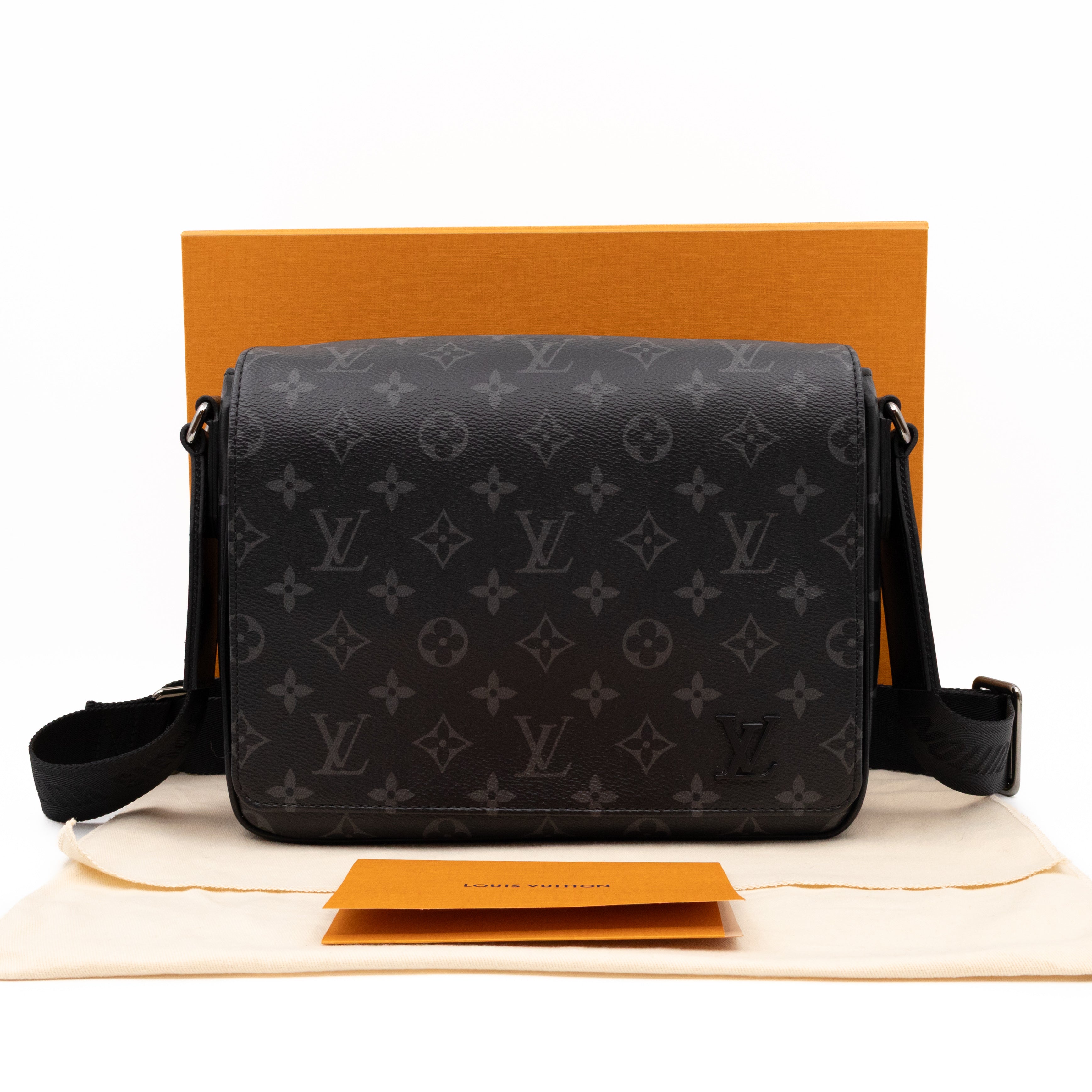 District PM Messenger Bag Monogram Eclipse