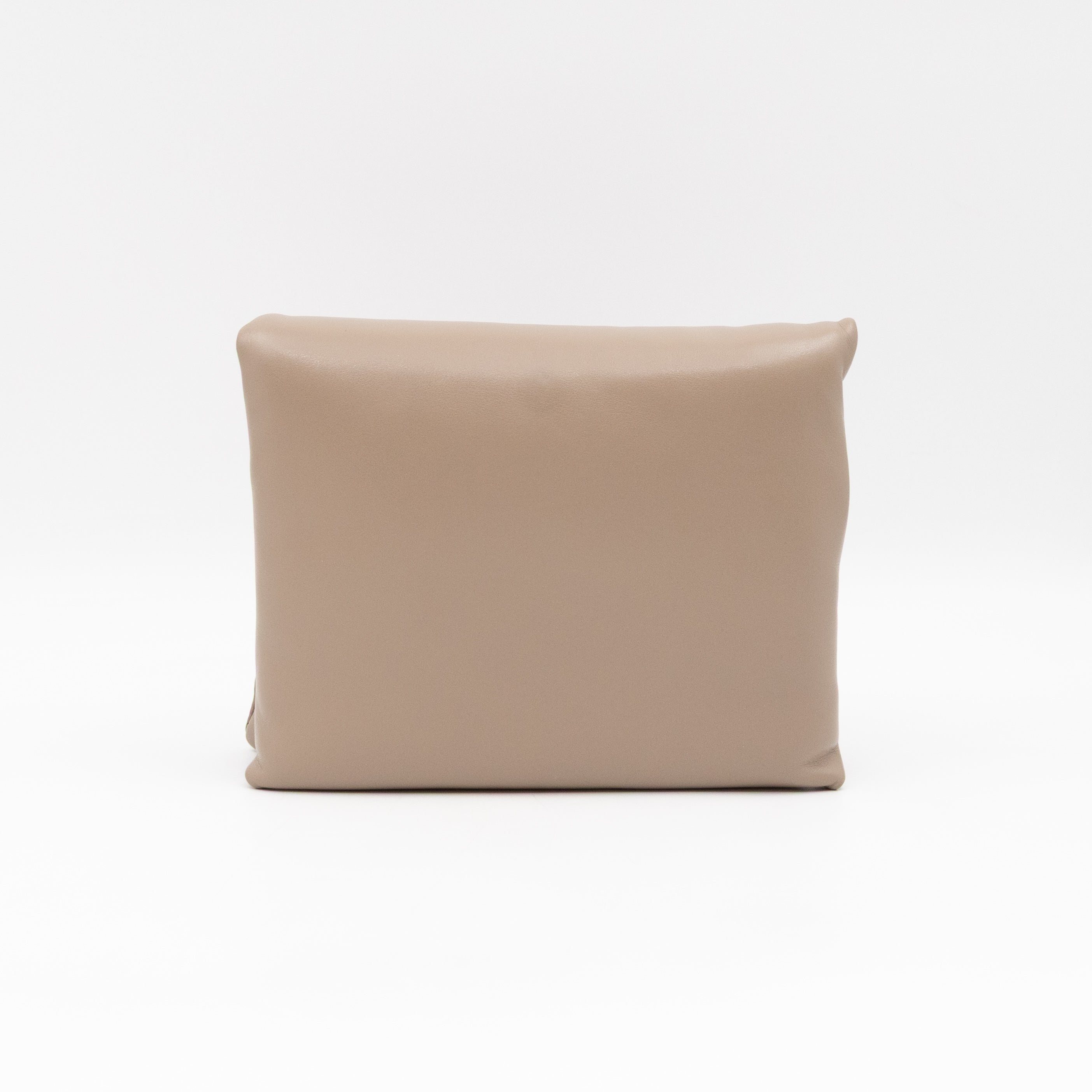 Prisma Mini Pochette Shoulder Bag Grey Leather