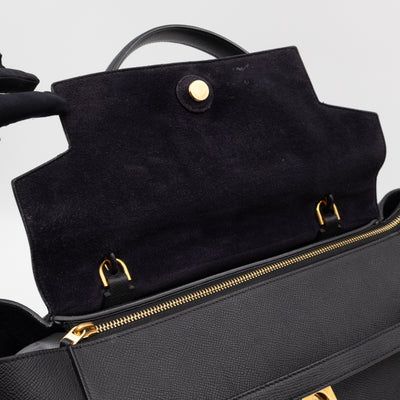 Small Belt Bag Black Leather