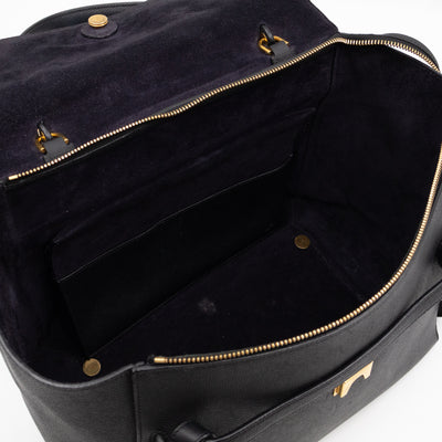 Small Belt Bag Black Leather