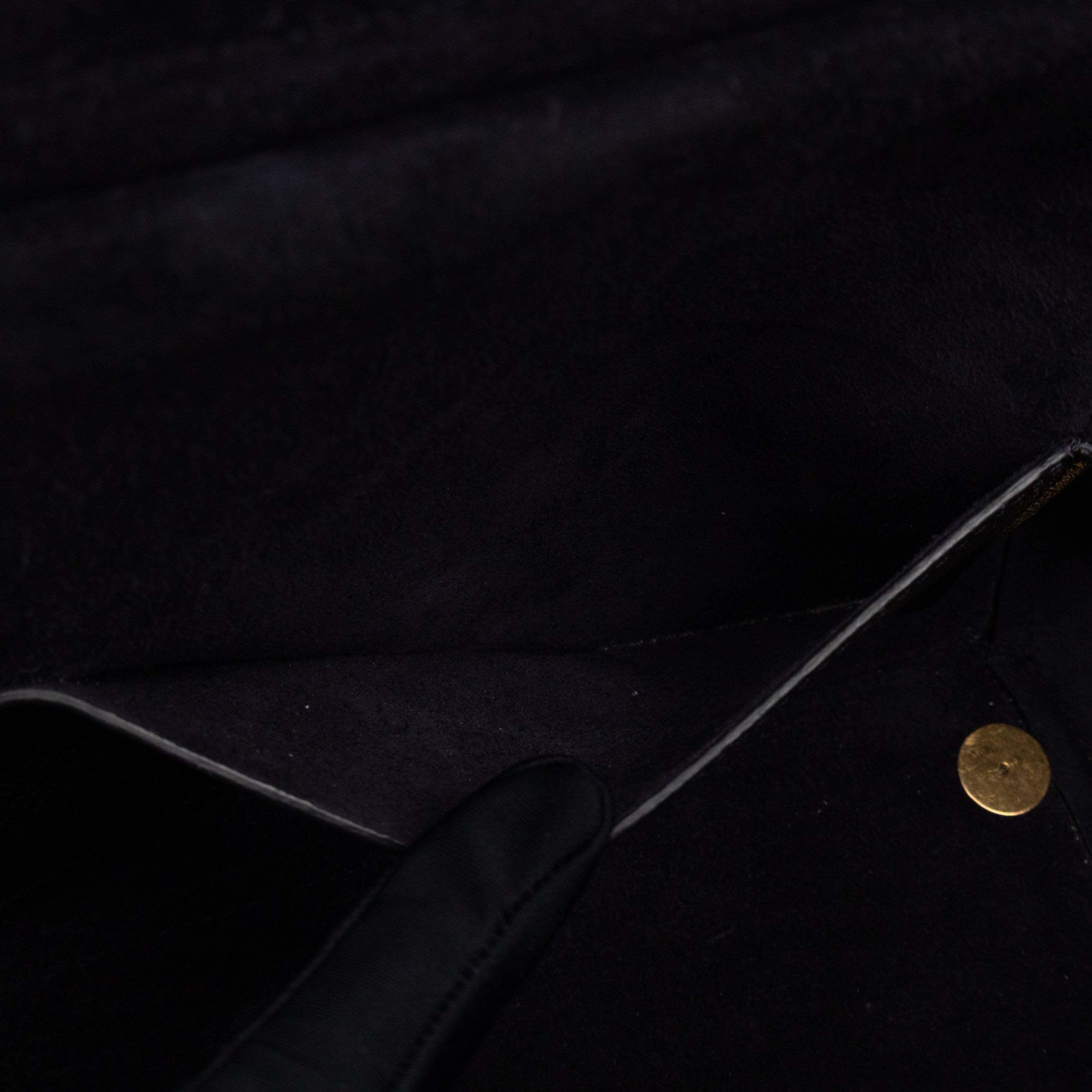 Small Belt Bag Black Leather