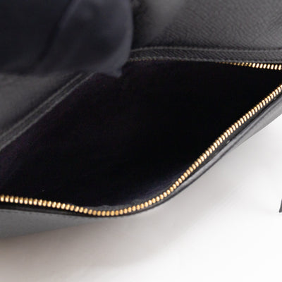 Small Belt Bag Black Leather