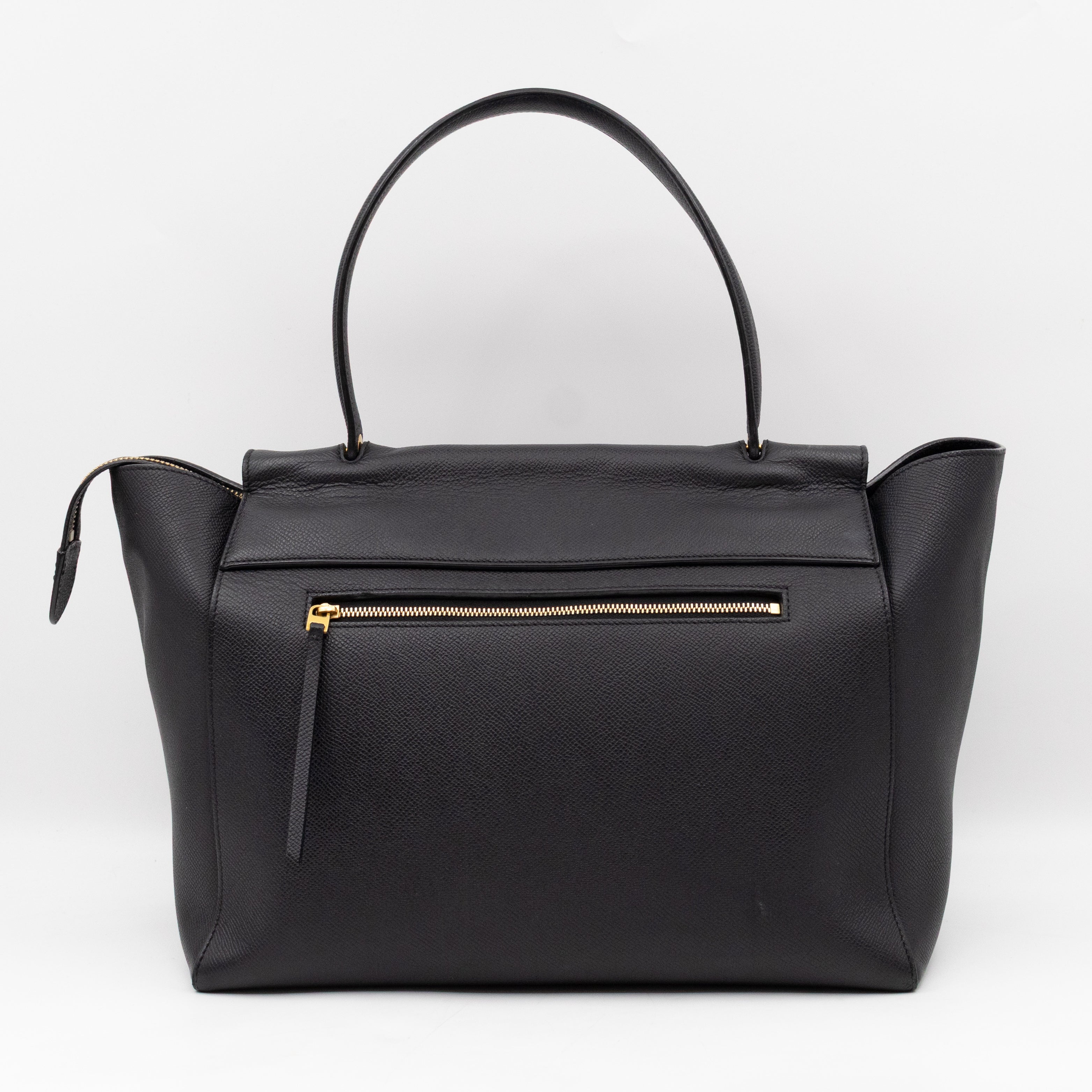 Small Belt Bag Black Leather