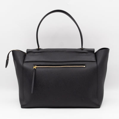 Small Belt Bag Black Leather
