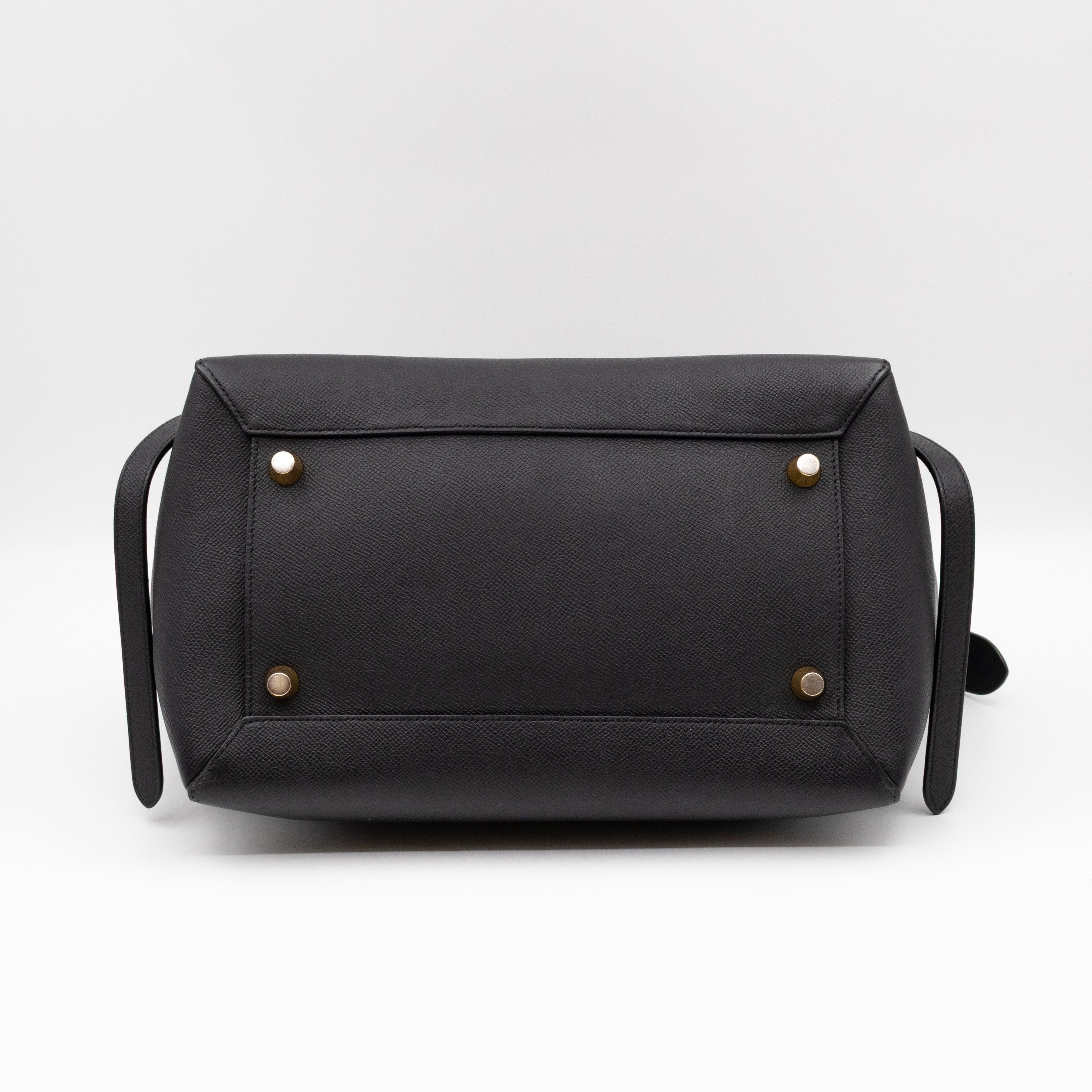 Small Belt Bag Black Leather