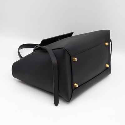 Small Belt Bag Black Leather