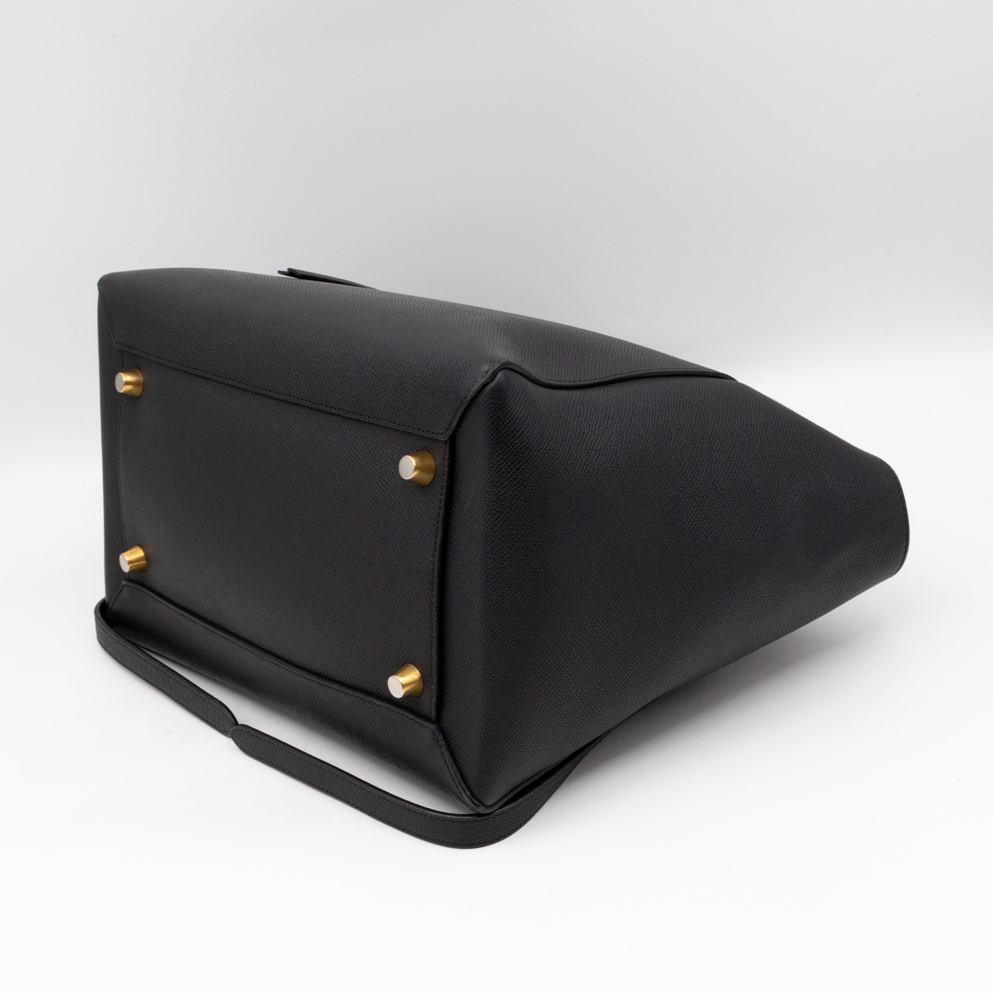 Small Belt Bag Black Leather