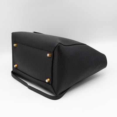 Small Belt Bag Black Leather