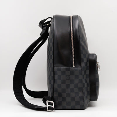 Josh Backpack Damier Graphite