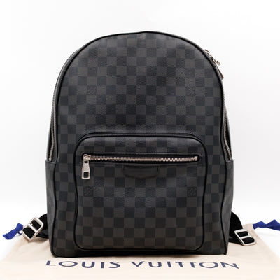 Josh Backpack Damier Graphite