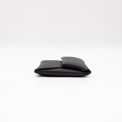 Bastia Coin Purse Black Epsom Leather