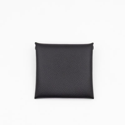 Bastia Coin Purse Black Epsom Leather