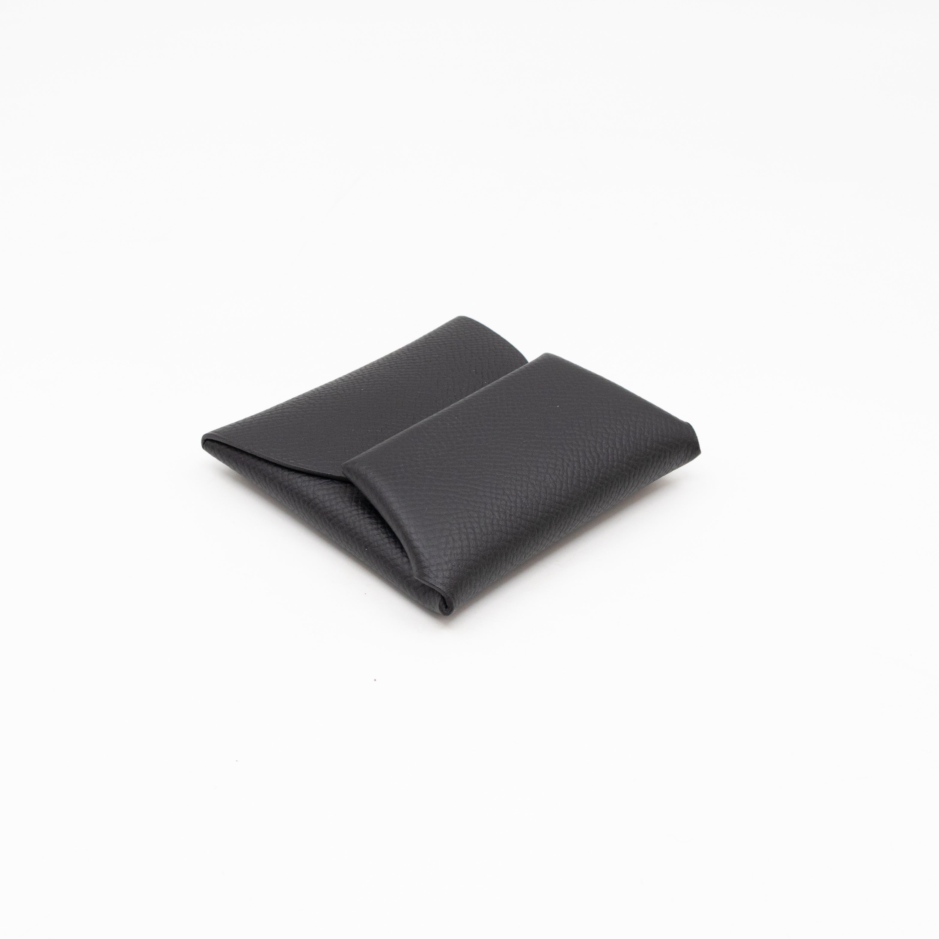 Bastia Coin Purse Black Epsom Leather