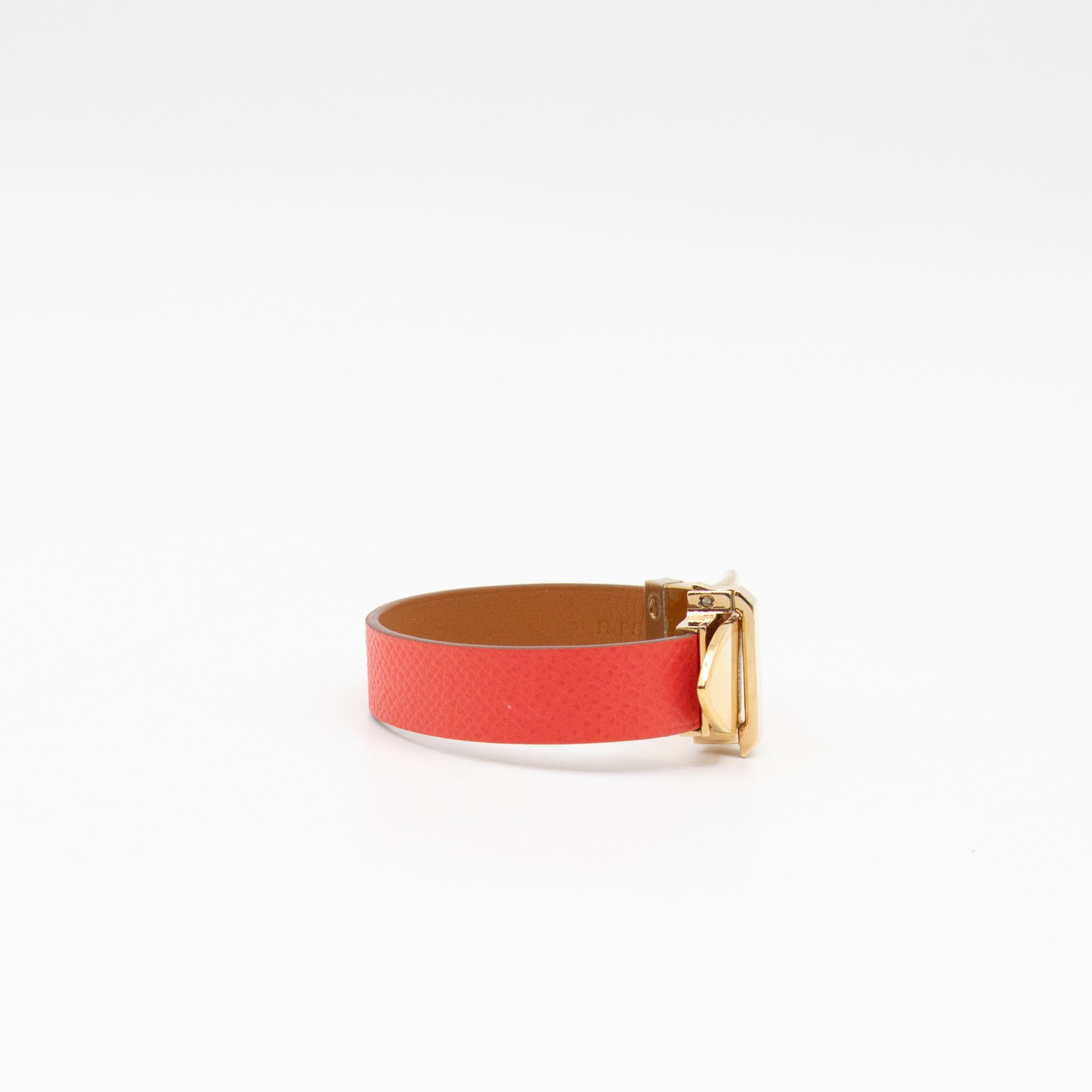 Karla Bracelet Rose Leather Gold