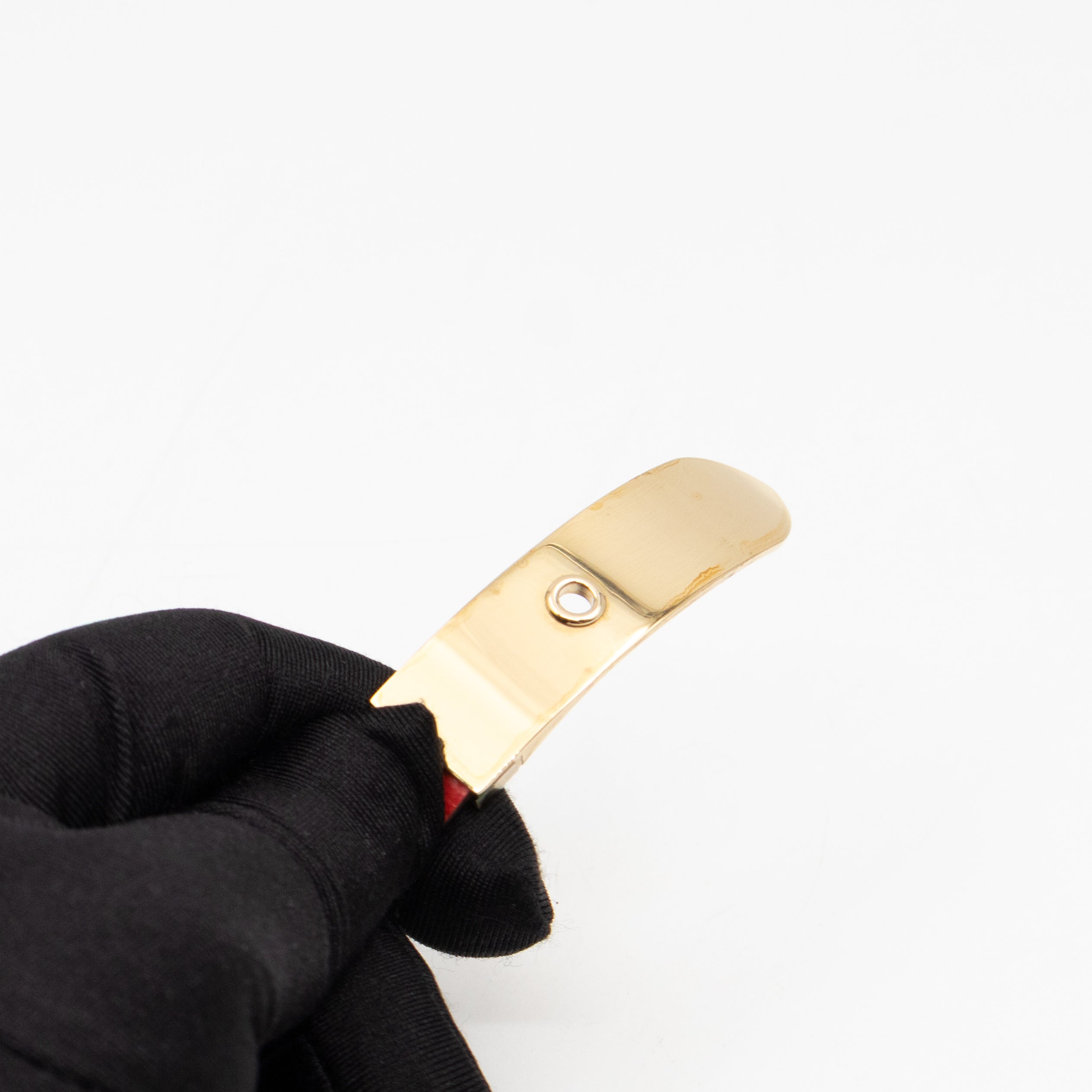 Karla Bracelet Rose Leather Gold