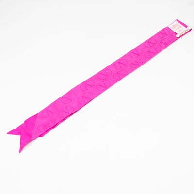 Bandeau Logo Pink Silk