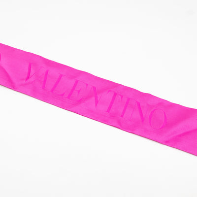 Bandeau Logo Pink Silk