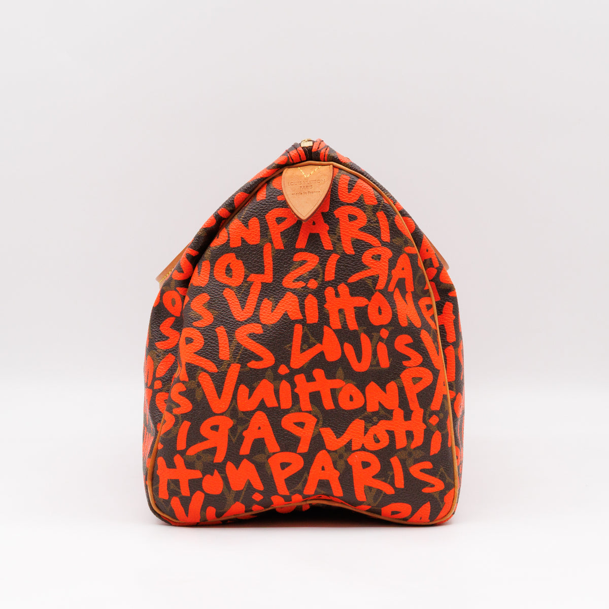 Speedy 30 Monogram Orange Graffiti