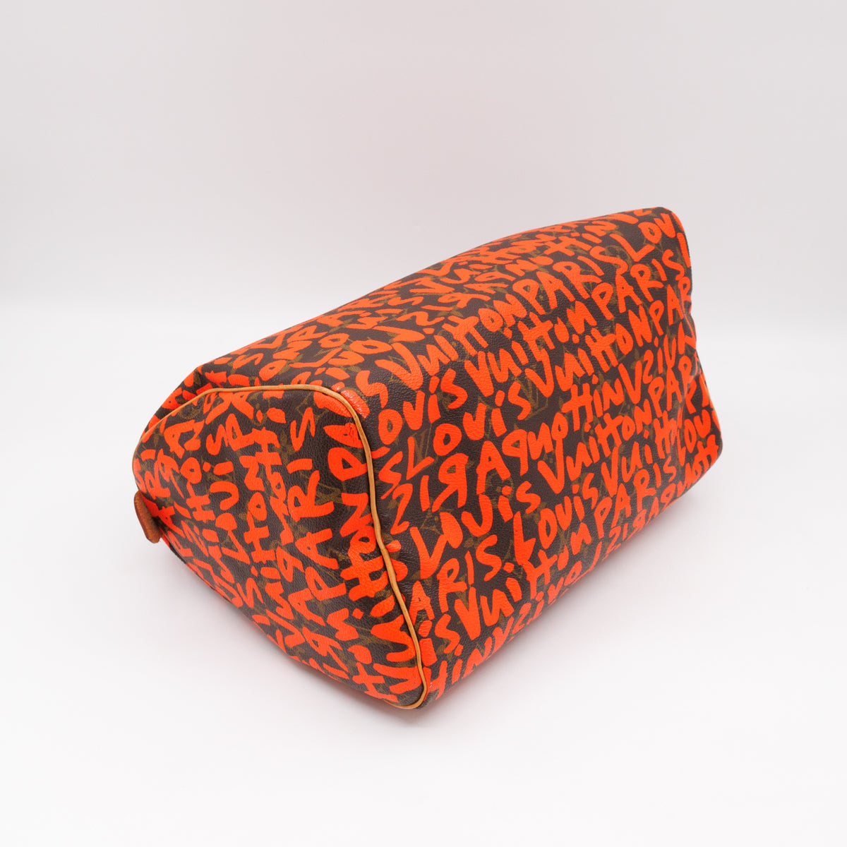 Speedy 30 Monogram Orange Graffiti